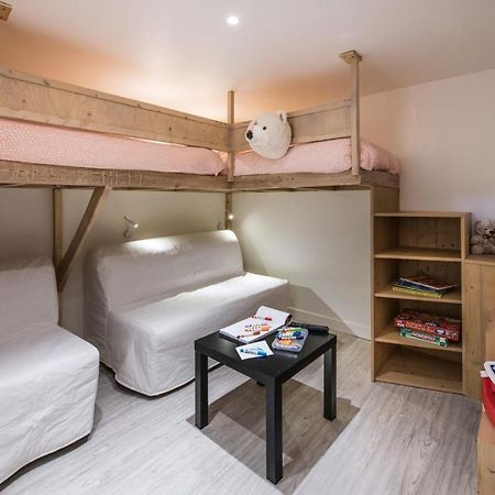 Appartement Edelweiss Skiopieds - Centre Station 莱德萨阿尔卑斯 外观 照片